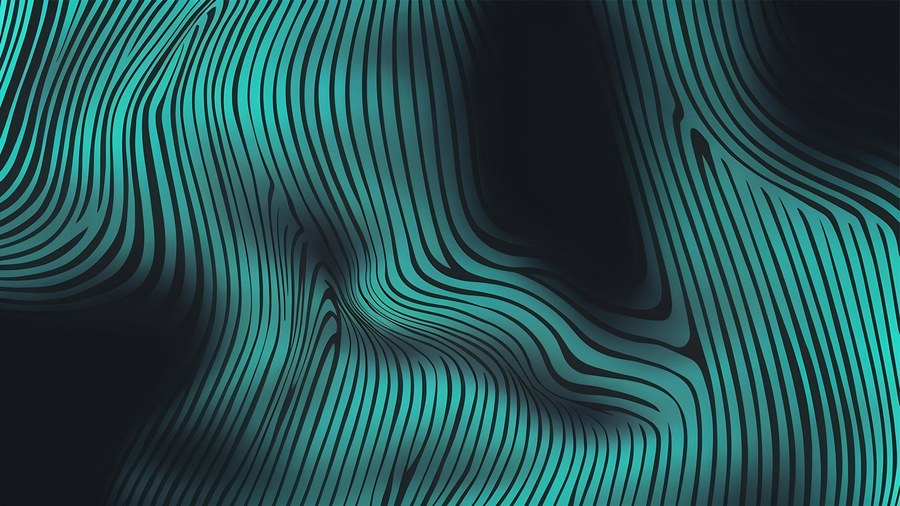 Motív Tyrkysové vlny (PROTECT-052), kategória geometrické a abstraktné